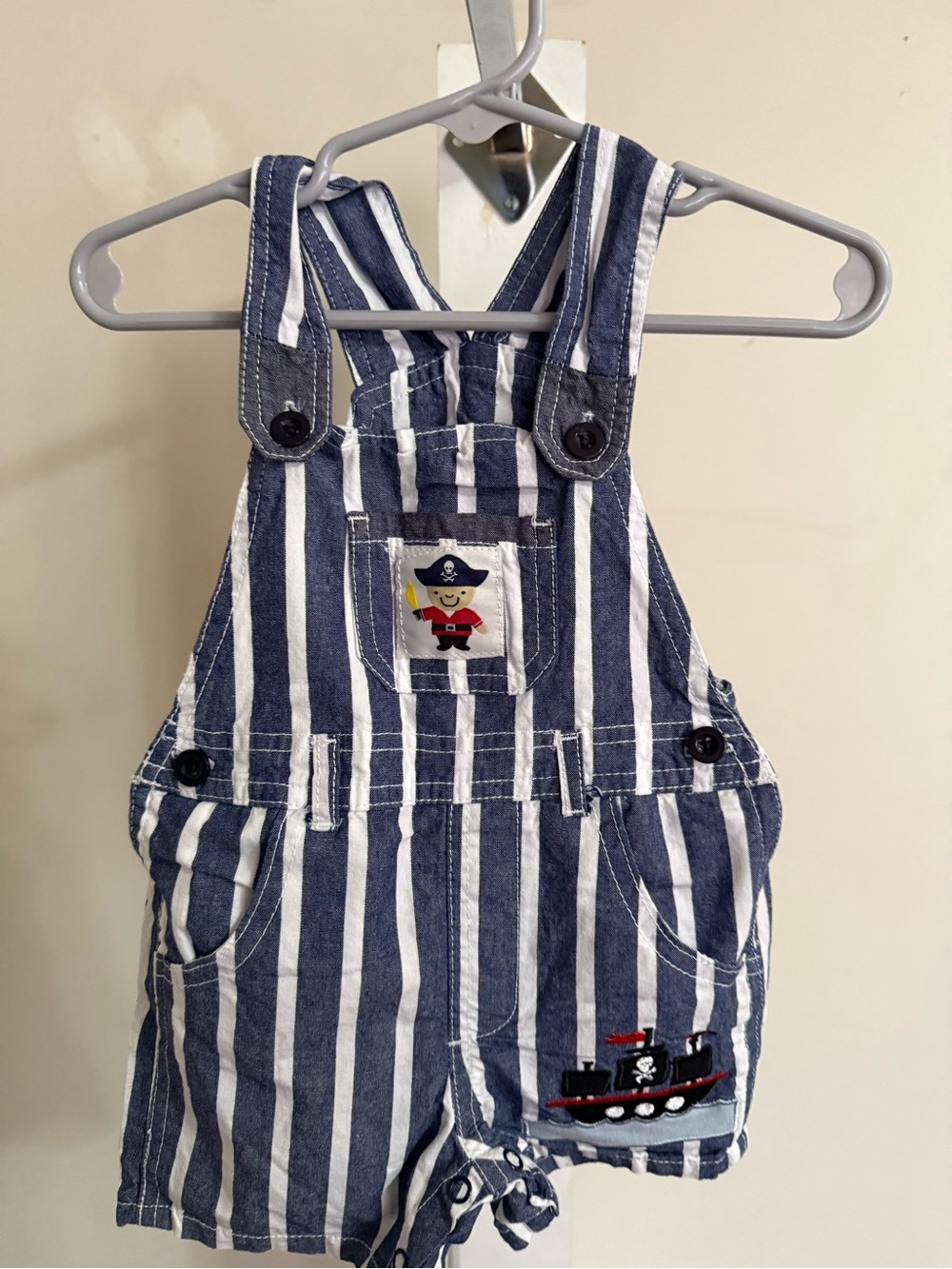Little Rebels Pirate Shortalls